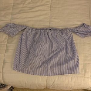 off the shoulder shirt